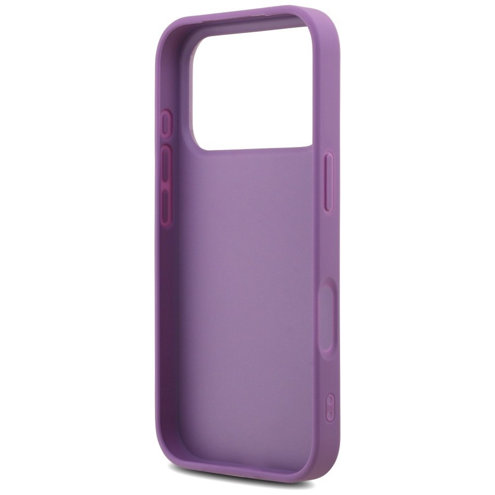 Etui Guess Fixed Glitter Big 4G do iPhone 17 Pro liliowy